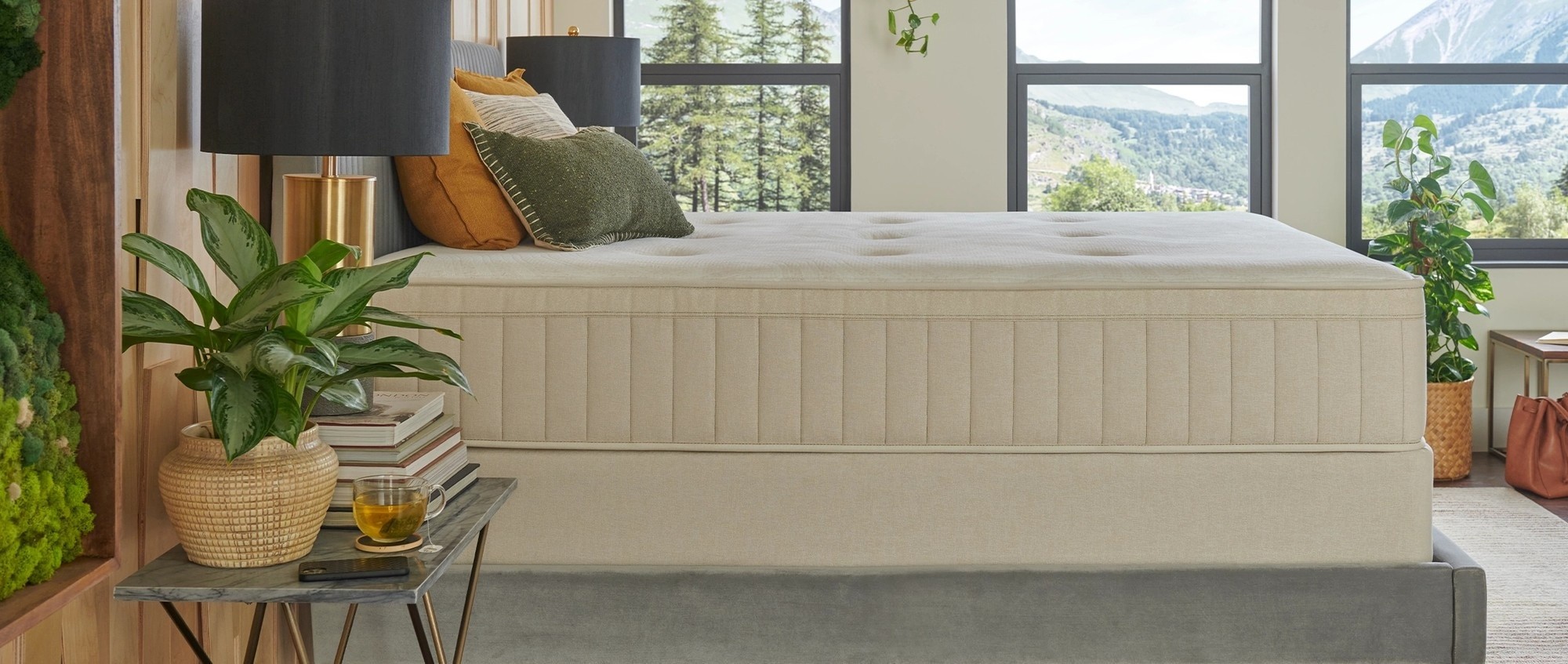 Naturals foundation, with bare naturals mattress, gallery image 1