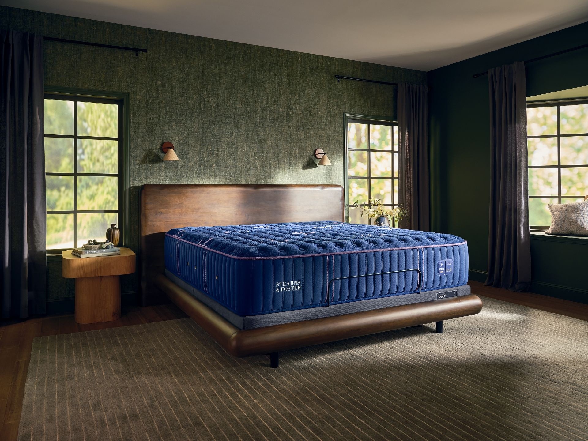 Stearns & Foster Legacy King Tight Top Mattress in a styled room