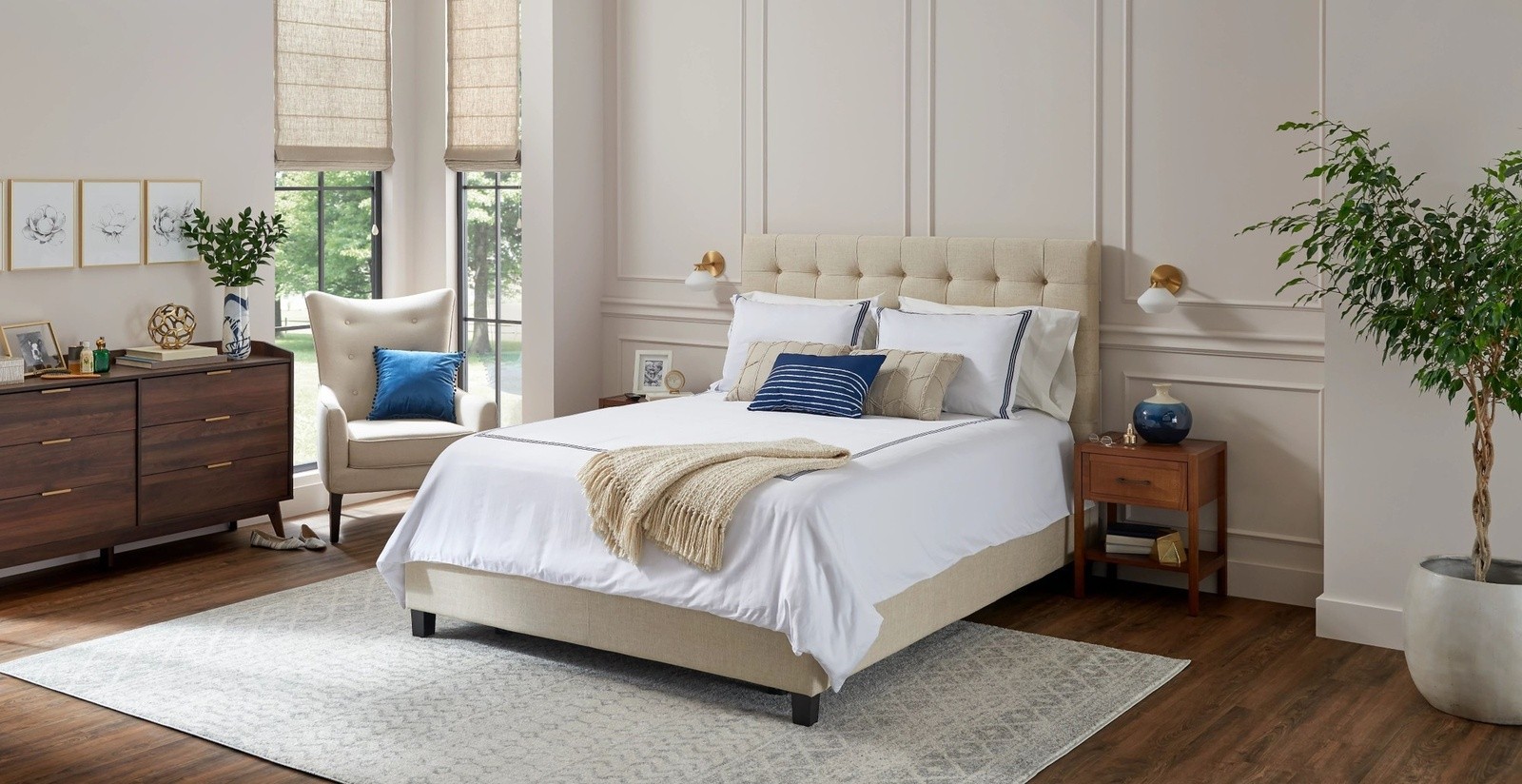 homepage - master bedroom